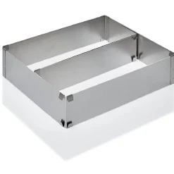 Rectangle à pâtisserie extensible axe central amovible 17/32x25/46cm