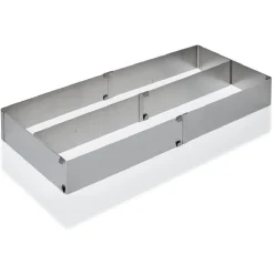 Rectangle à pâtisserie extensible axe central amovible 17/32x25/46cm