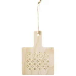 Repose poêlon à raclette en bois x4