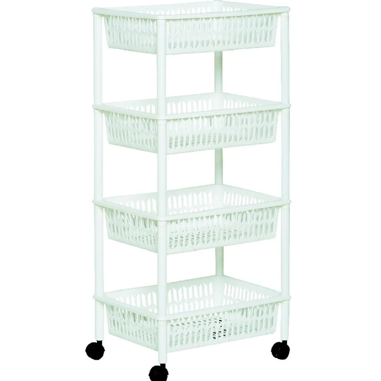 Resserre à légumes blanc 4 paniers