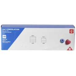 Sac de congélation réutilisable x60