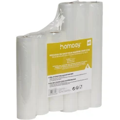 Sac Homday pour machine sous vide 6 rouleaux