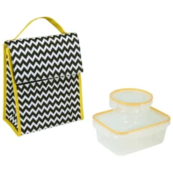 Sac lunch et 2 boîtes