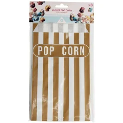 Sachet à pop corn x8