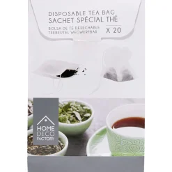 Sachet à thé jetable x20