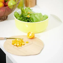 Saladier + couvercle 2 en 1 en bambou