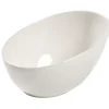 Saladier blanc ovale