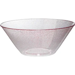 Saladier en plastique à paillettes