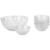 Saladier et 6 coupelles Diamond