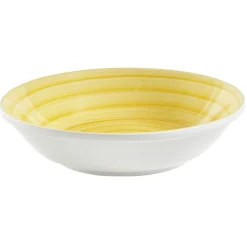 Saladier faïence déco spirale Ø25 cm