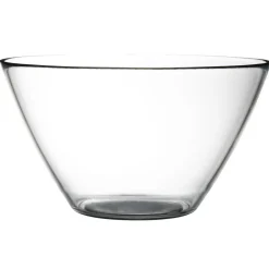 Saladier rond transparent