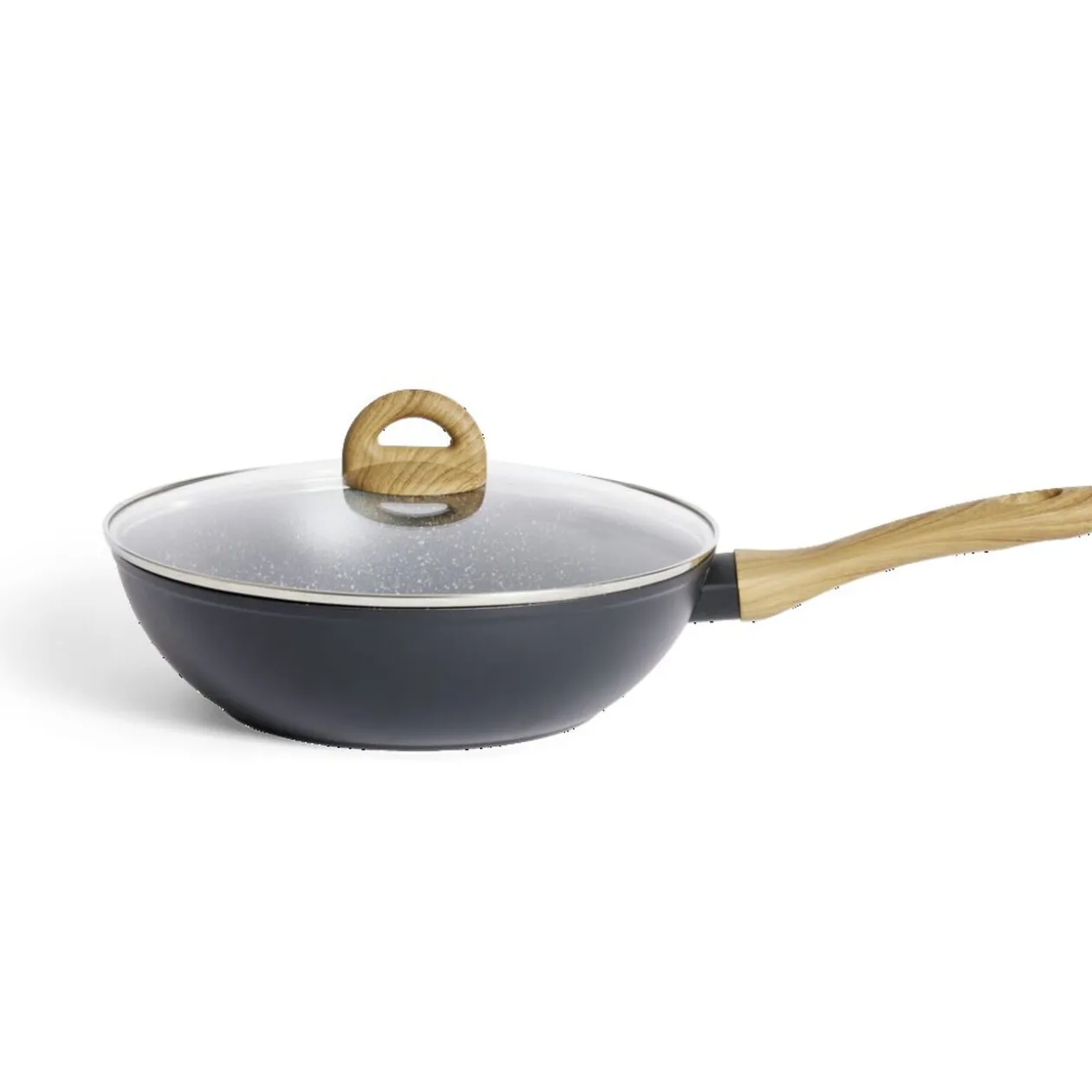 Sauteuse tous feux dont induction avec couvercle Ø28cm