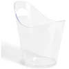 Seau à glaces 5L plastique transparent