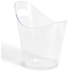 Seau à glaces 5L plastique transparent