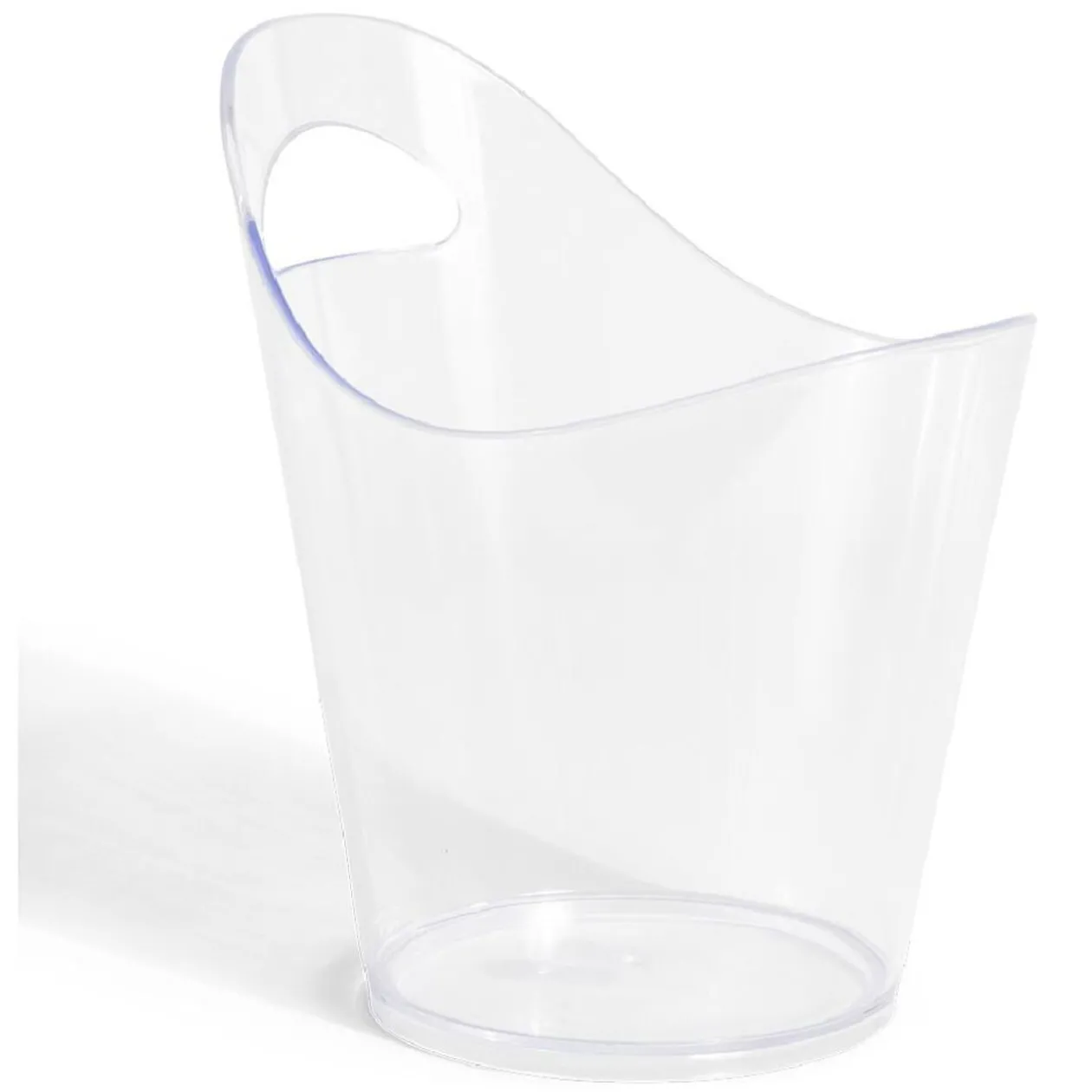 Seau à glaces 5L plastique transparent