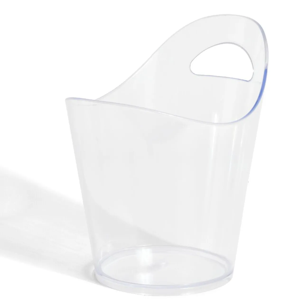 Seau à glaces 5L plastique transparent