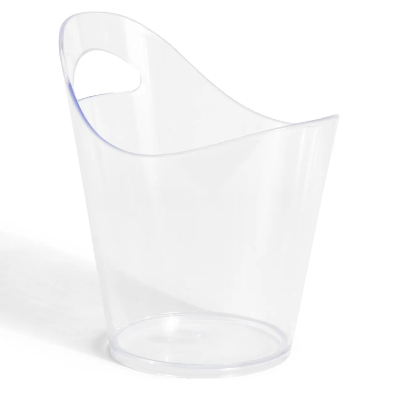 Seau à glaces 5L plastique transparent