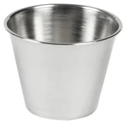 Seau pour frites inox argenté