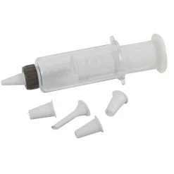 Seringue à pâtisserie avec embouts x4