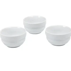 Service à tapas blanc 3 pièces