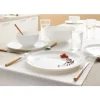 Service à vaisselle 19 pièces blanc