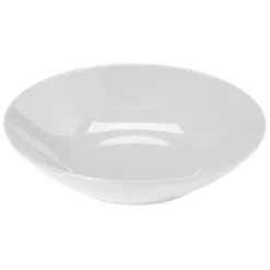 Service à vaisselle blanc en faïence 18 pièces