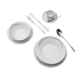 Service à vaisselle en porcelaine 48 pièces