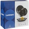Service à vaisselle Luminarc Harena noir 18 pièces