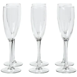 Service à verre transparent 18 pièces