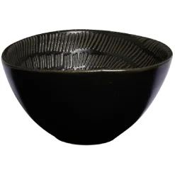 Service apéritif 3 bols en porcelaine et 1 planche en bambou