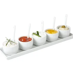 Service apéritif à sauce