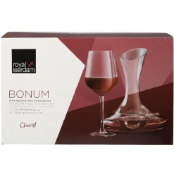 Service carafe à décanter et 4 verres