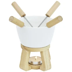 Service fondue à la bougie pour 2 personnes