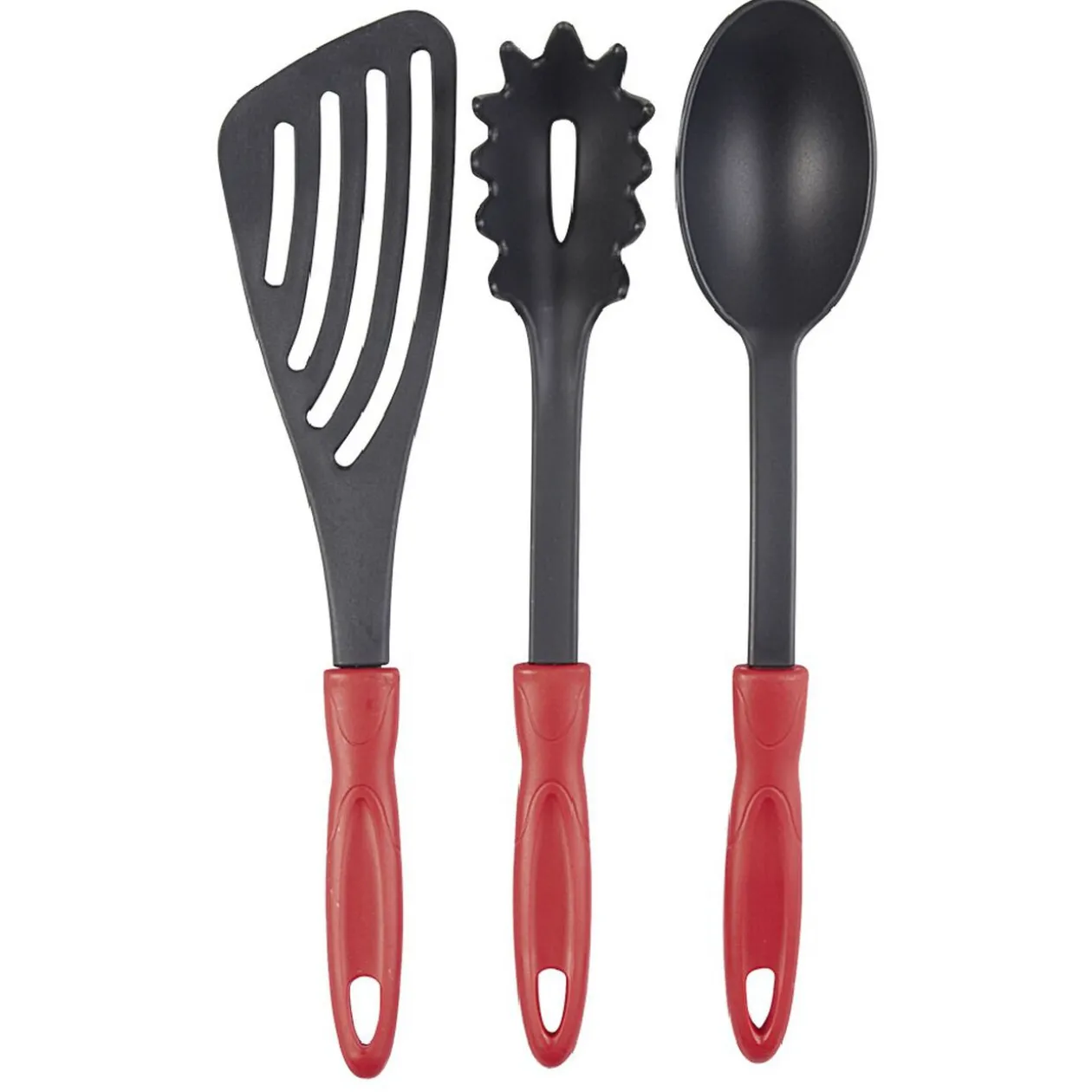 Set de 3 ustensiles de cuisine polyamide polypropylène L. 32 cm