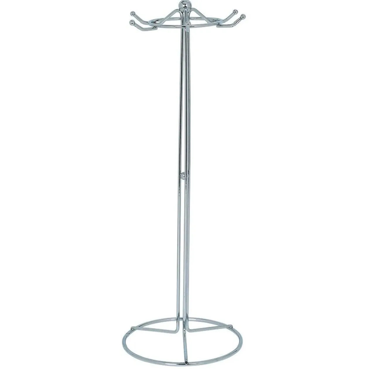 Set de 6 ustensiles de cuisine avec support inox gris Ø16xH40,5cm