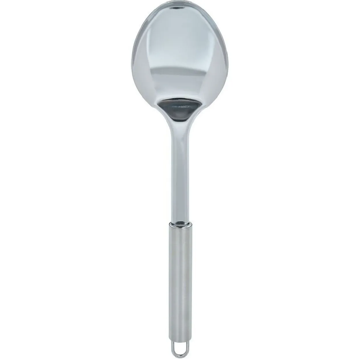 Set de 6 ustensiles de cuisine avec support inox gris Ø16xH40,5cm