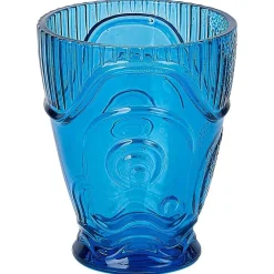 Set de 4 verres empilables forme poisson Ø8xH28cm - 2 coloris