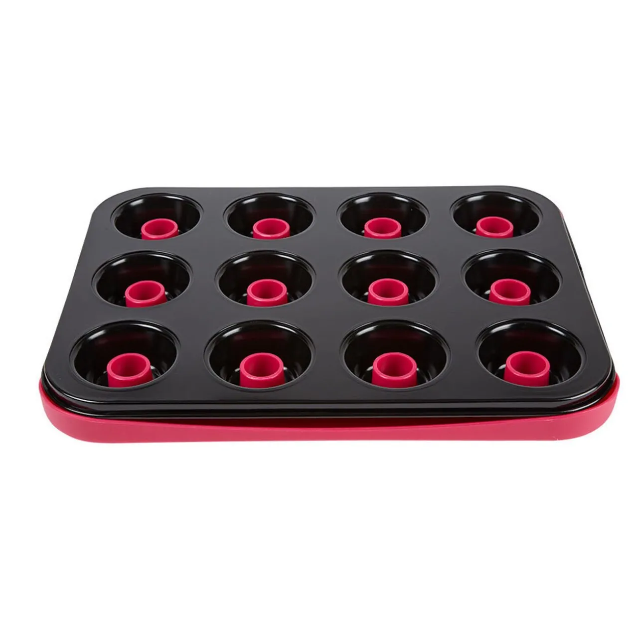 Set moule à muffins avec fond amovible et plateau