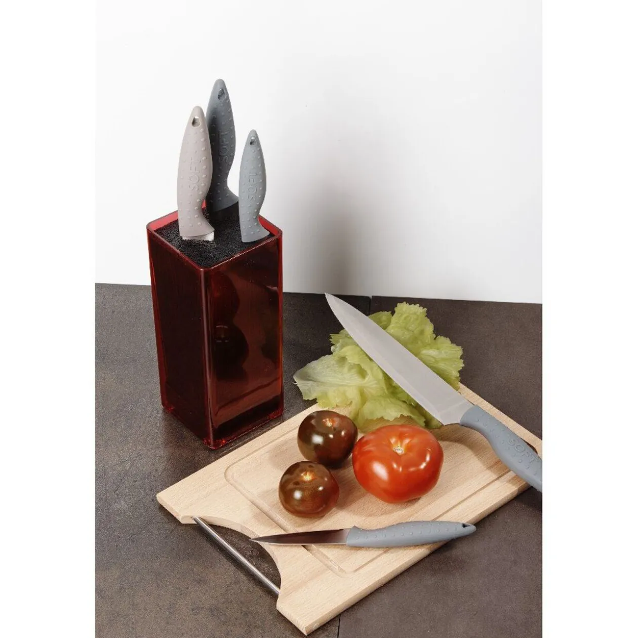 Support et 5 couteaux