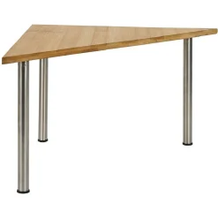 Étagère 2 niveaux en bambou 33x33xH20cm