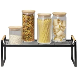 Étagère à poser métal et bois 53x21xH19,5cm