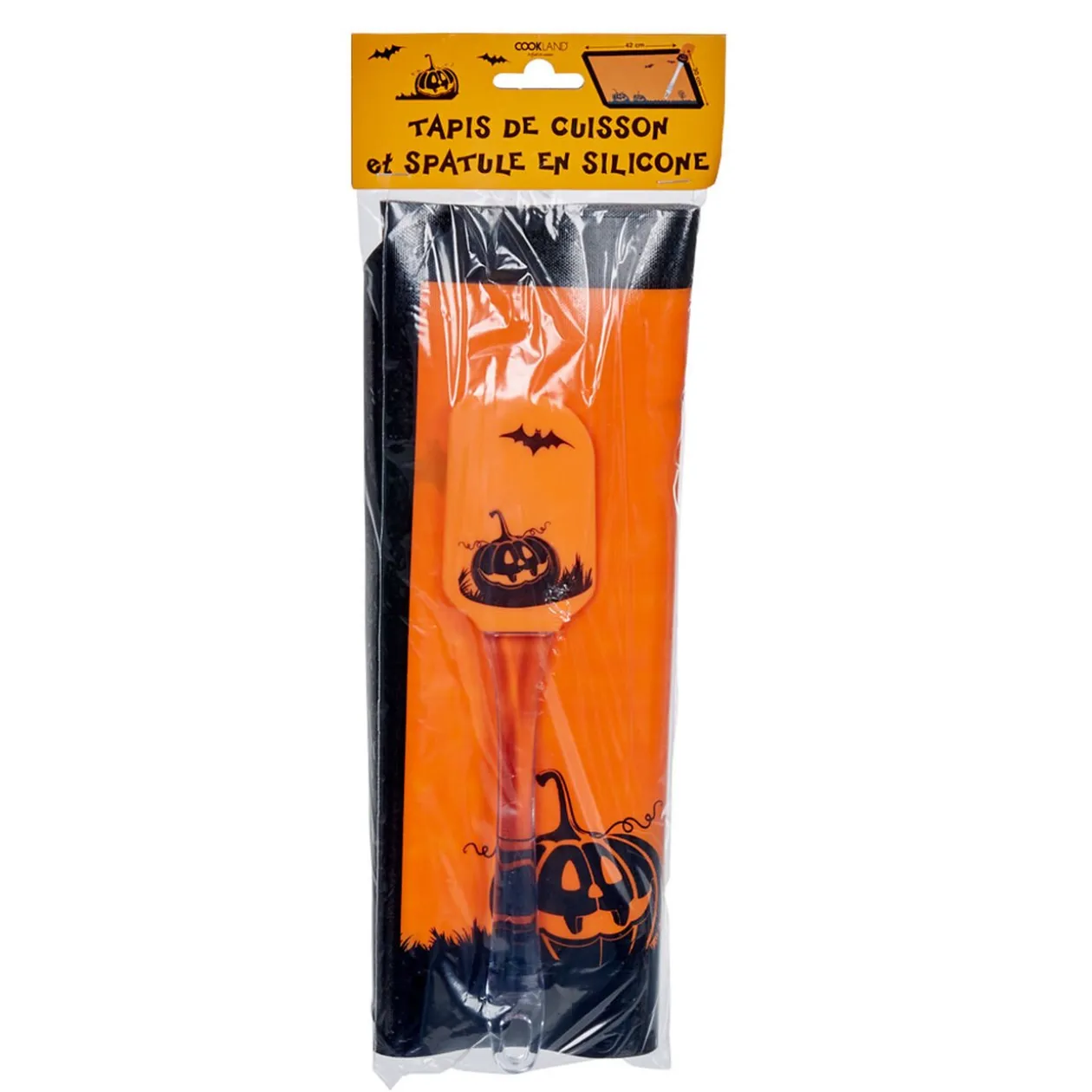 Tapis de cuisson Halloween avec spatule