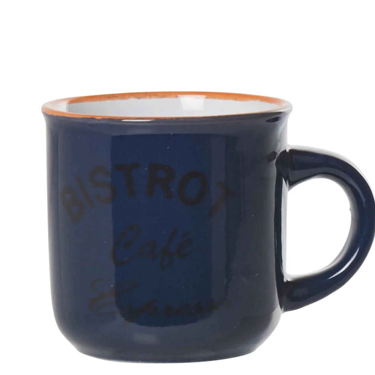 Tasse à café expresso multicolore Bistrot x6