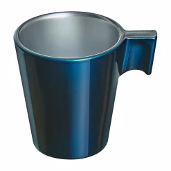 Tasse à expresso en verre trempé Luminarc flashy bleu pétrôle 8 cl