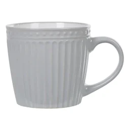 Tasse à thé grise relief 31,9 cl