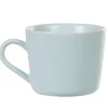 Tasse à thé ou capuccino en porcelaine vert d'eau