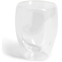 Tasse avec anse en verre double paroi 350ml
