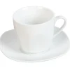 Tasse blanche porcelaine X6