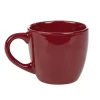 Tasse en faïence rouge 22 cl