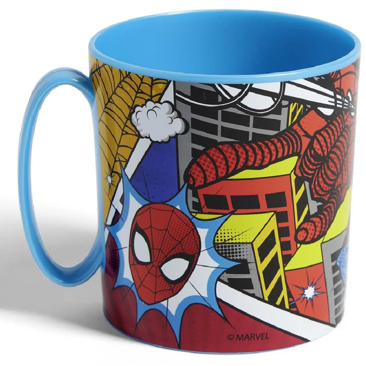 Tasse enfant Spiderman plastique Ø7,6xH9cm